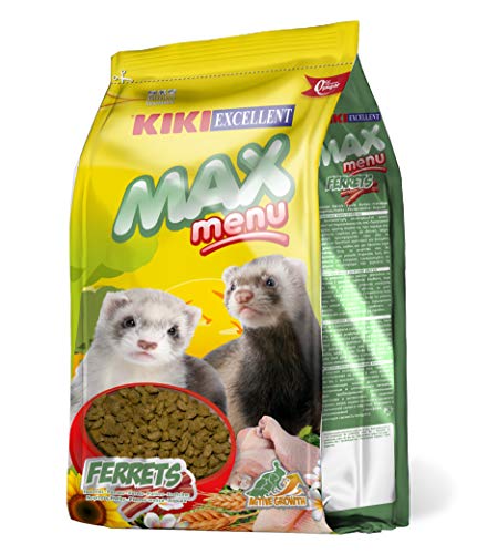 KIKI Alleinfutter für Frettchen Max Menu, 1 kg von kiki