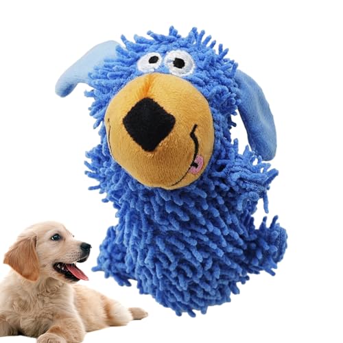 Quietschendes Hund Plüschspielzeug | Nettes Gefüllte Quietschhundspielzeug | Zähnereinigung Welpe Für Begleittraining Training Belohnung Langeweile Relief Anreicherung Stimulation Spielzeit Spaß von kinrguiyuez