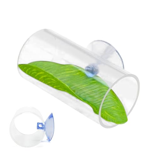 kinrguiyuez Aquariumtunnel für Fischtank, Fischtunnel für Aquarium,Aquarium -Betta Tunnel Tube - Acryl -Unterkunft Schwimmrohr mit Blattpolster, Fischtankationen, Laichzucht Ruhebett kinrguiyuez Aquariumtunnel für Fischtank, Fischtunnel für Aquarium,Aquarium -Betta Tunnel Tube - Acryl -Unterkunft Schwimmrohr mit Blattpolster, Fischtankationen, Laichzucht Ruhebett von kinrguiyuez