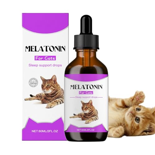 kinrguiyuez Beruhigend Für Katzen | 60ml Nahrungsergänzungsmittel Tropfen - Für Haustiere Bei Umgebungswechsel Laute Wohnungen Fellpflege Transportbox Training Tierarztbesuche Gewitter kinrguiyuez Beruhigend Für Katzen | 60ml Nahrungsergänzungsmittel Tropfen - Für Haustiere Bei Umgebungswechsel Laute Wohnungen Fellpflege Transportbox Training Tierarztbesuche Gewitter von kinrguiyuez