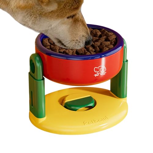 kinrguiyuez Erhöhte Katzennäpfe – höhenverstellbarer erhöhter Hundenapf mit Saugnapf – Haustierbedarf rutschfester Wasser-Futternapf für kleine, mittelgroße und große Hunde, Kätzchen, Welpen kinrguiyuez Erhöhte Katzennäpfe – höhenverstellbarer erhöhter Hundenapf mit Saugnapf – Haustierbedarf rutschfester Wasser-Futternapf für kleine, mittelgroße und große Hunde, Kätzchen, Welpen von kinrguiyuez