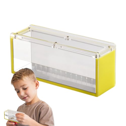 kinrguiyuez Fischbeobachtungsbox, Acryl-Fischbeobachtungsbox mit Deckel, tragbarer, transparenter Wasserbrüter für Krabben von kinrguiyuez
