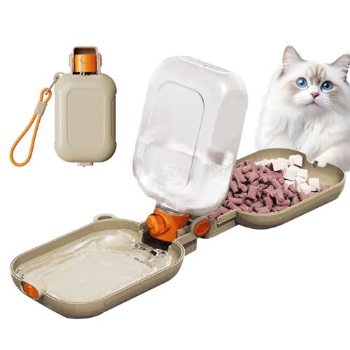 kinrguiyuez Haustier Trinkflasche - Tragbarer Trinkbehälter Für Hunde Unterwegs - Futterbehälter Zum Füttern Von Kleinen Und Mittleren Welpen Kätzchen Outdoor Spaziergang kinrguiyuez Haustier Trinkflasche - Tragbarer Trinkbehälter Für Hunde Unterwegs - Futterbehälter Zum Füttern Von Kleinen Und Mittleren Welpen Kätzchen Outdoor Spaziergang von kinrguiyuez