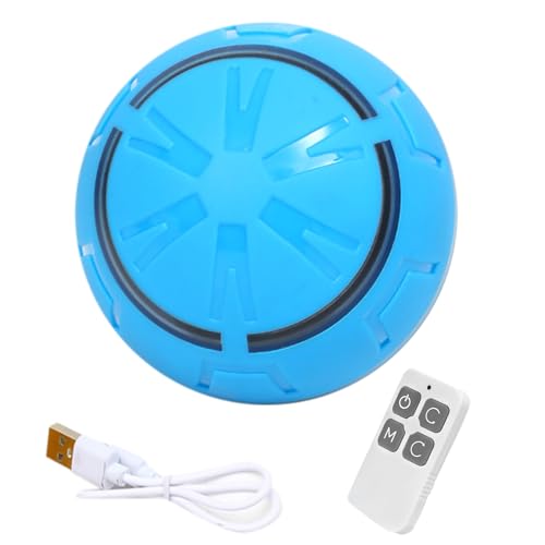 kinrguiyuez Hundespielzeugball, springender Hundeball, interaktives Spielzeug, über USB wiederaufladbar, Haustierzubehör mit LED-Lichtern, automatische Bewegung für Indoor-Spielübungen kinrguiyuez Hundespielzeugball, springender Hundeball, interaktives Spielzeug, über USB wiederaufladbar, Haustierzubehör mit LED-Lichtern, automatische Bewegung für Indoor-Spielübungen von kinrguiyuez