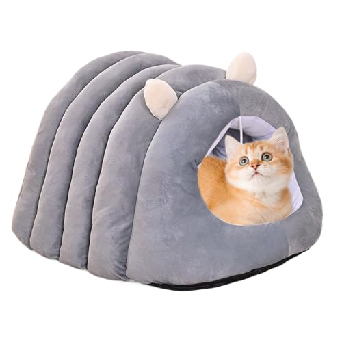 kinrguiyuez Katzenhöhle Bett | Katzenhaus Zeltbett - Gemutliches Nest Kleintiere Kaninchen Welpen Wohnung Spielbereich von kinrguiyuez