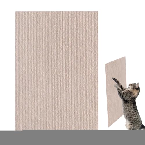 kinrguiyuez Katzenkratzmatte, selbstklebender Katzen-Couch-Schutz, Kratzmatte, flacher Kratzer, einfacher Pad-Ersatz für Baumregale von kinrguiyuez