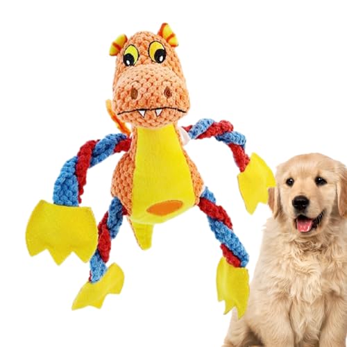 kinrguiyuez Quietschendes Spielzeug für Hunde, interaktives Drachenwelpen-Quietschspielzeug, um sie für kleine, mittelgroße und große Rassen zu beschäftigen kinrguiyuez Quietschendes Spielzeug für Hunde, interaktives Drachenwelpen-Quietschspielzeug, um sie für kleine, mittelgroße und große Rassen zu beschäftigen von kinrguiyuez