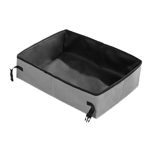 kinrguiyuez Travel Litter Box - Faltbare wasserdichte Katzentoilette,Kompaktes Auslaufsicheres Katzenklo Für Reisen Camping Hotelaufenthalte Autofahrten Leichte Mitnahme Kitten kinrguiyuez Travel Litter Box - Faltbare wasserdichte Katzentoilette,Kompaktes Auslaufsicheres Katzenklo Für Reisen Camping Hotelaufenthalte Autofahrten Leichte Mitnahme Kitten von kinrguiyuez