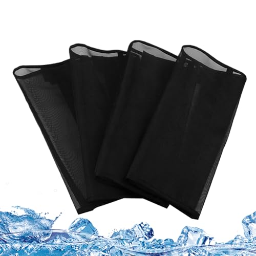 kinrguiyuez Universelle Packung von Vier Antisholy-Gästen für, Anti-Flooding-Prorès, Beinschutz für, atmungsaktive Beinabdeckungen, Schutzsocken in Maschen, Ausrüstung von kinrguiyuez