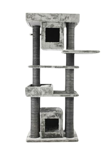 Kratzbaum Lotus Kratzbaum,katzenbaum s, katzenbaum groß, katzenbett, kratzbaum modern, katzekratz Baum,katzenfeste, kratzbaum XXL, modern Design EchtholzHolz Natur Sisalstämme, Grau (40x82x147cm) Kratzbaum Lotus Kratzbaum,katzenbaum s, katzenbaum groß, katzenbett, kratzbaum modern, katzekratz Baum,katzenfeste, kratzbaum XXL, modern Design EchtholzHolz Natur Sisalstämme, Grau (40x82x147cm) von kirin LEGEND