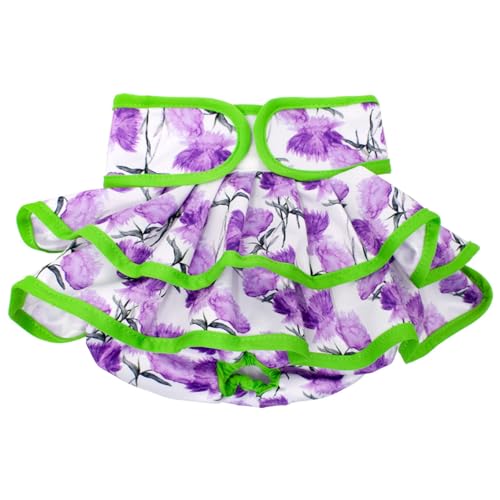 kiskick Bequeme Haustierwindeln Hundewindeln Haustier Menstruationshose Bequeme Auslaufsichere Hündin Windel Blumenmuster Haustier Physiologische Hosen Haustierbedarf Lila S kiskick Bequeme Haustierwindeln Hundewindeln Haustier Menstruationshose Bequeme Auslaufsichere Hündin Windel Blumenmuster Haustier Physiologische Hosen Haustierbedarf Lila S von kiskick