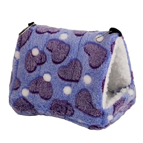 kiskick Hamsterbett, weich, gemütlich, Hamsternest, bequem, warm, Meerschweinchen-Bett, Haus, kleines Haustier-Versteck für kleine Tiere, bequemes Hamsterbett, Lila, M kiskick Hamsterbett, weich, gemütlich, Hamsternest, bequem, warm, Meerschweinchen-Bett, Haus, kleines Haustier-Versteck für kleine Tiere, bequemes Hamsterbett, Lila, M von kiskick