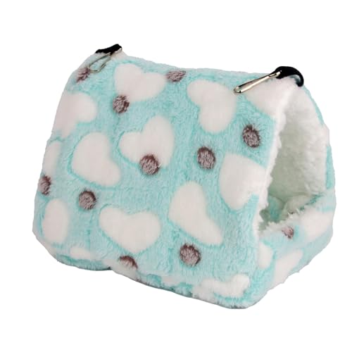 kiskick Hamsterbett, weich, gemütlich, Hamsternest, bequem, warm, Meerschweinchen-Bett, Haus, kleines Haustier-Versteck für kleine Tiere, bequemes Hamsterbett, grün, L kiskick Hamsterbett, weich, gemütlich, Hamsternest, bequem, warm, Meerschweinchen-Bett, Haus, kleines Haustier-Versteck für kleine Tiere, bequemes Hamsterbett, grün, L von kiskick
