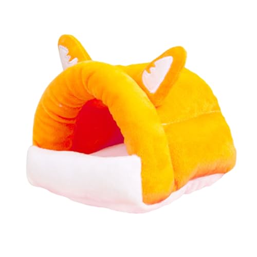 kiskick Hamsterhaus Hamsternest Cartoon Design Kleines Haustierhaus Atmungsaktiv Bequem Warm Hamsterbett Bequem Warm Haustierbett Orange M kiskick Hamsterhaus Hamsternest Cartoon Design Kleines Haustierhaus Atmungsaktiv Bequem Warm Hamsterbett Bequem Warm Haustierbett Orange M von kiskick