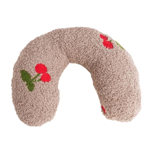 kiskick Haustier Kopfstütze Kissen Hygienische Haustier Kissen U-Form Design Weiche Plüsch Stoff Nackenschutz Haustier Kissen Braun kiskick Haustier Kopfstütze Kissen Hygienische Haustier Kissen U-Form Design Weiche Plüsch Stoff Nackenschutz Haustier Kissen Braun von kiskick