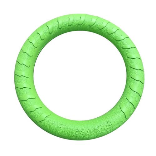 kiskick Langlebiges Haustierspielzeug, leichtes Hundespielzeug, Hundespielzeug, leichtes schwimmendes Haustier-Kauspielzeug, bissfest, interaktiver Hundetrainingsring für Outdoor-Aktivitäten, Grün, L kiskick Langlebiges Haustierspielzeug, leichtes Hundespielzeug, Hundespielzeug, leichtes schwimmendes Haustier-Kauspielzeug, bissfest, interaktiver Hundetrainingsring für Outdoor-Aktivitäten, Grün, L von kiskick