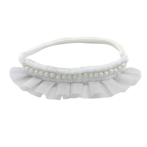 kiskick Nicht-Strangulation Haustier Halsband Bequem für Hunde/Katzen Handgemachte Spitze Hochzeit Lätzchen mit verstellbaren Trägern Perlenstickerei Weiß M kiskick Nicht-Strangulation Haustier Halsband Bequem für Hunde/Katzen Handgemachte Spitze Hochzeit Lätzchen mit verstellbaren Trägern Perlenstickerei Weiß M von kiskick