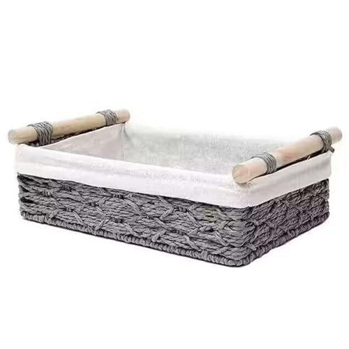 kiskick Toilettenpapier-Aufbewahrungskorb. Hier ist EIN Produkttitel für die Auflistung. Vine Braided Desktop mit Griff, Organizer mit großem Fassungsvermögen, Kosmetik-Fernbedienung Grau Klein kiskick Toilettenpapier-Aufbewahrungskorb. Hier ist EIN Produkttitel für die Auflistung. Vine Braided Desktop mit Griff, Organizer mit großem Fassungsvermögen, Kosmetik-Fernbedienung Grau Klein von kiskick