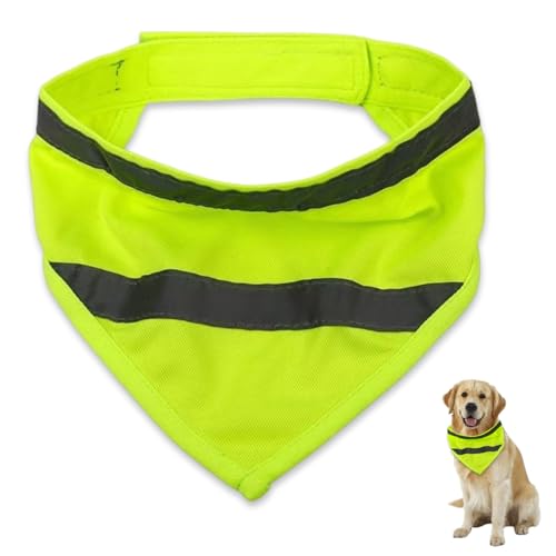 1 Stück Reflektierendes Hundehalstuch, Vivifying Halstuch Hund, Leuchthalsband Hund, Dreiecks Hundebandana, für Kleine Mittel Große Hunde und Katzen, für Nächtliche Spaziergänge Camping Reisen 1 Stück Reflektierendes Hundehalstuch, Vivifying Halstuch Hund, Leuchthalsband Hund, Dreiecks Hundebandana, für Kleine Mittel Große Hunde und Katzen, für Nächtliche Spaziergänge Camping Reisen von kitudaty
