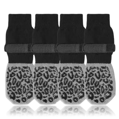 kitudaty Rutschfeste Hundesocken, rutschfeste Hundepfotenschutz, Hundestiefel, verhindern das Lecken der Pfoten für den Innen- und Außenbereich, Größe L kitudaty Rutschfeste Hundesocken, rutschfeste Hundepfotenschutz, Hundestiefel, verhindern das Lecken der Pfoten für den Innen- und Außenbereich, Größe L von kitudaty