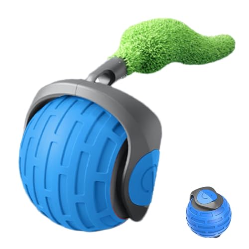Entzückendes Design Katzenspielzeugball, interaktiver Ball für Katzen, Katzenball Spielzeug mit Bewegungsmelder, bewegungsaktivierte Hundespielzeugbälle für Haustiere, Geschenk, Zuhause, drinnen von kivrimlarv