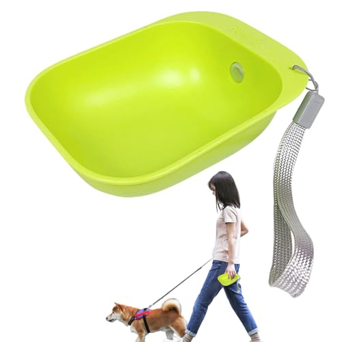 kivrimlarv Hundeflaschen-Wasserspender, Reise-Wassernapf für Outdoor-Hunde, 200 ml, zum Aufhängen, für den Außenbereich, wiederverwendbarer Hunde-Wasserflaschenspender für den Außenbereich von kivrimlarv