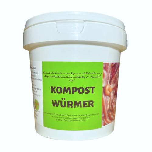 Kompostwürmer lebend | 50 Stück | Ideal für Gartenarbeit und Kompostierung Kompostwürmer lebend | 50 Stück | Ideal für Gartenarbeit und Kompostierung von kompostwurmland