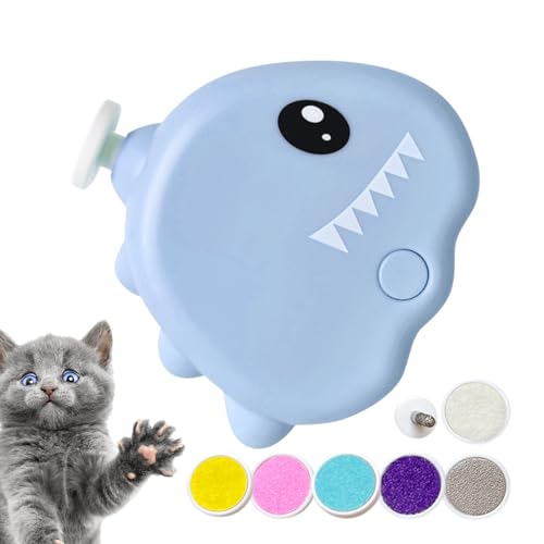komsoup Hundekralle Schleifer | Leiser Elektrischer Hundepflegeschleifer Mit Vibrationskontrolle | 3 Einstellbare Modi Elektrische Pfotenpflege Für Katzen Kitten Welpen Zuhause von komsoup