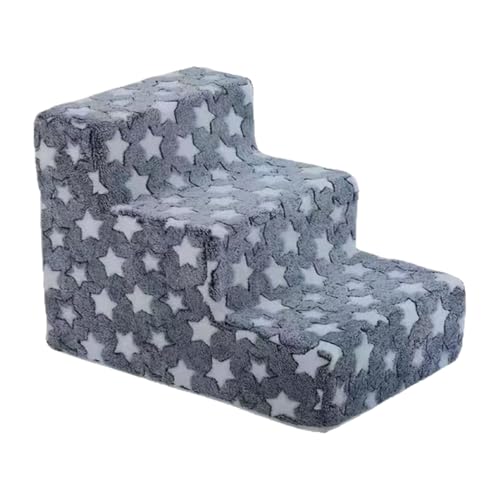 komsoup Hundetreppen, Haustiertreppe Mit 3 Stufen rutschfeste Katzenrampe Fürs Sofa, Entfernbare Kletterrampe Waschbare Tierleiter Für Kleine Hunde Ältere Tiere komsoup Hundetreppen, Haustiertreppe Mit 3 Stufen rutschfeste Katzenrampe Fürs Sofa, Entfernbare Kletterrampe Waschbare Tierleiter Für Kleine Hunde Ältere Tiere von komsoup