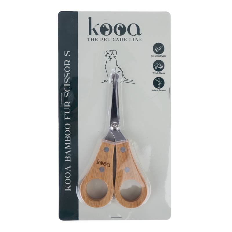 kooa Bambus-Fellschere S - L 13,8 x B 6,8 x H 1,2 cm von kooa
