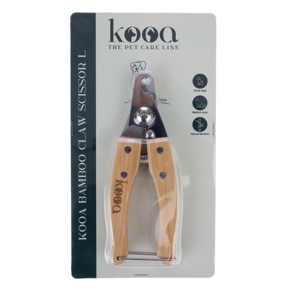 kooa Bambus-Krallenschere L - L 15,4 x B 5,4 x H 1,4 cm kooa Bambus-Krallenschere L - L 15,4 x B 5,4 x H 1,4 cm von kooa