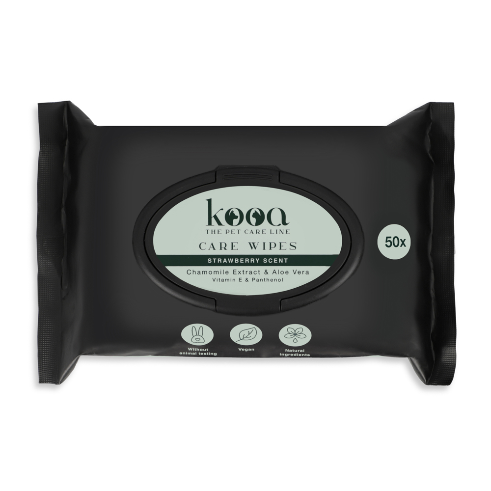 kooa Care Wipes - 50 Stück, Erdbeer-Duft kooa Care Wipes - 50 Stück, Erdbeer-Duft von kooa