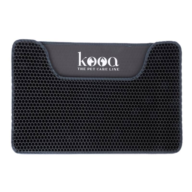 kooa Doppellagige Katzenstreu-Matte - dunkelgrau kooa Doppellagige Katzenstreu-Matte - dunkelgrau von kooa