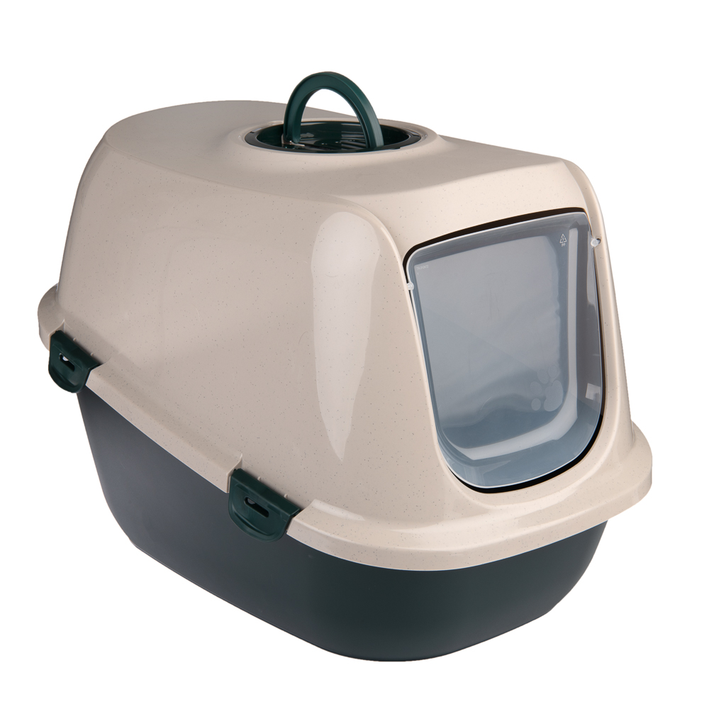 kooa Haubentoilette aus 90% recyceltem Plastik - dunkelgrün / beige kooa Haubentoilette aus 90% recyceltem Plastik - dunkelgrün / beige von kooa