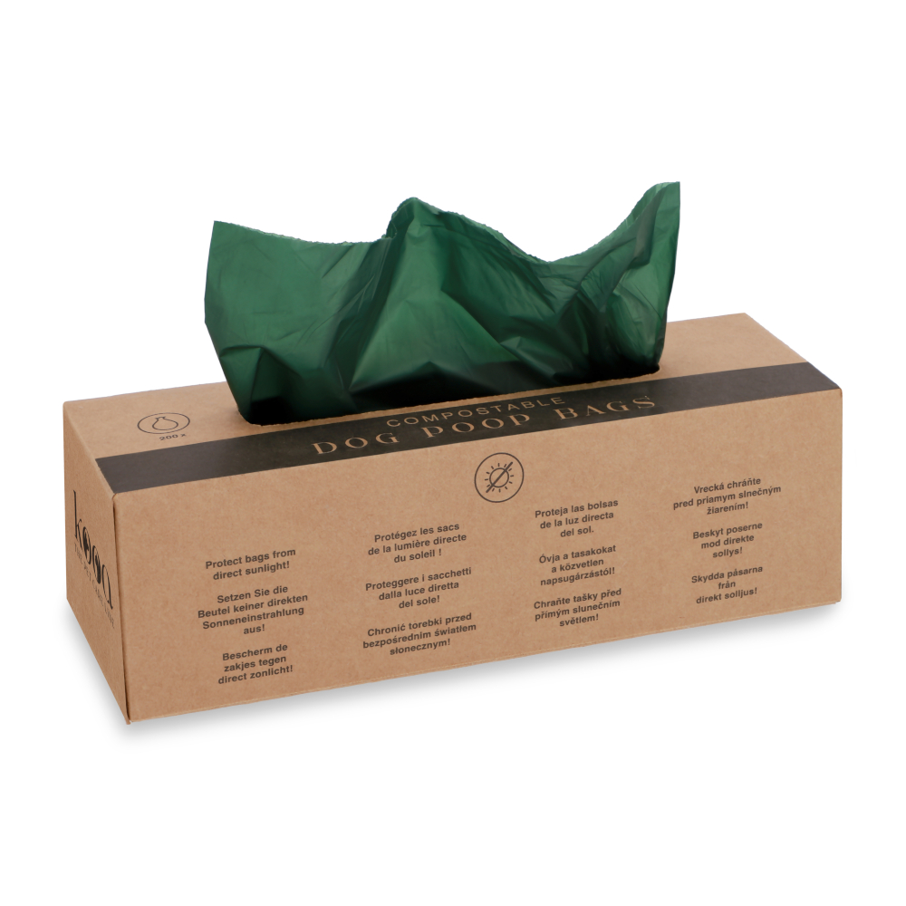kooa Kompostierbare Hundekotbeutelspenderbox - 1 Box à 200 Beutel kooa Kompostierbare Hundekotbeutelspenderbox - 1 Box à 200 Beutel von kooa