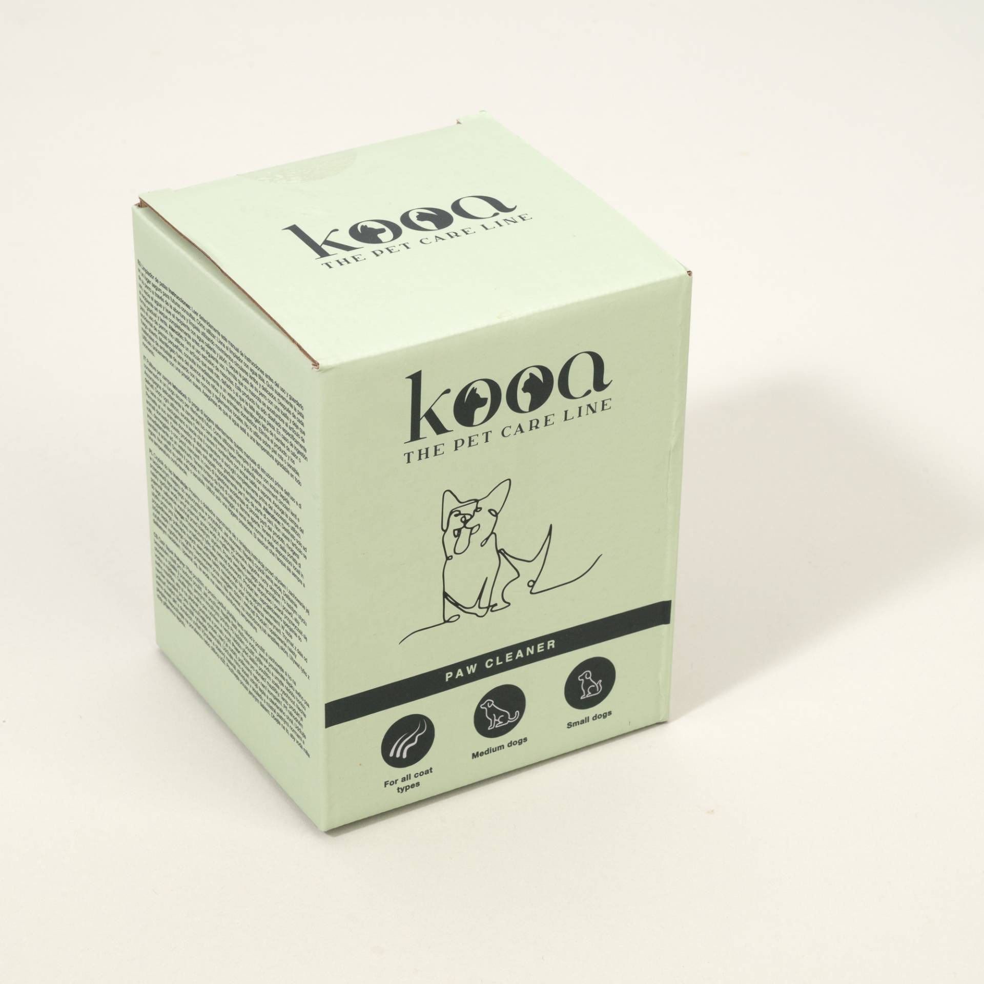 kooa Sanfter Pfotenreiniger, grün - ca. L 9,5 x B 14 x H 15 cm kooa Sanfter Pfotenreiniger, grün - ca. L 9,5 x B 14 x H 15 cm von kooa