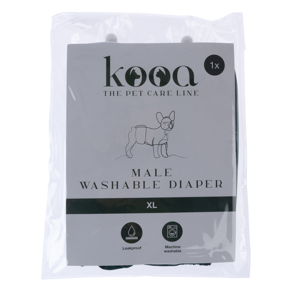 kooa Waschbare Windel für Rüden - Größe XL von kooa