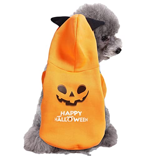 Hundekostüm Halloween | Hund Halloween Kostü | Hund Halloween Shirt Weiche Baumwolle Geist Hund Shirt, Halloween Cosplay Haustier Bekleidung Lustige Haustier Kostüme für Hunde Welpen Supplies Kot-au von kot-au