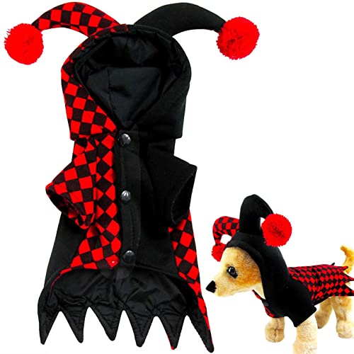 Kostüm für süße Hunde Katze - Haustier Halloween Weihnachten Cosplay Tuch | Haustier Halloween Weihnachten Cosplay Kleid Hoodie Lustige Outfits Kot-au von kot-au