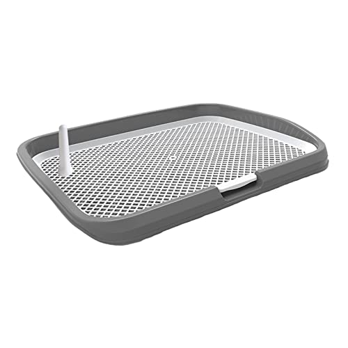 Hundetoilette Töpfchentrainer waschbar Hundetraining Toilettenablage Indoor Outdoor Grau Hundetoilette Töpfchentrainer waschbar Hundetraining Toilettenablage Indoor Outdoor Grau von kowaku