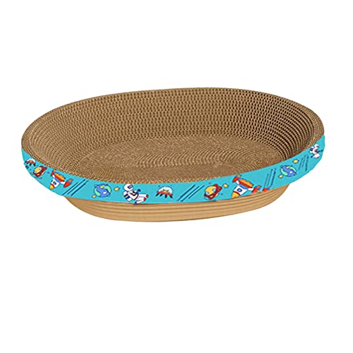 Wellpappe Katzenkratzer Karton Kratzen Wellpappe Training Toy Lounge Wellpappe zum Schutz von Möbeln, 55 cm x 10 cm Wellpappe Katzenkratzer Karton Kratzen Wellpappe Training Toy Lounge Wellpappe zum Schutz von Möbeln, 55 cm x 10 cm von kowaku