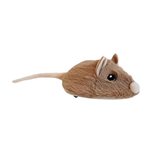 kowaku Automatische Maus Spielzeug Katze Plüsch Maus Spielzeug Teaser Haustier Spielzeug Langeweile Interaktive Maus Katze Spielzeug Katze Mäuse Spielzeug, Hellbraun kowaku Automatische Maus Spielzeug Katze Plüsch Maus Spielzeug Teaser Haustier Spielzeug Langeweile Interaktive Maus Katze Spielzeug Katze Mäuse Spielzeug, Hellbraun von kowaku