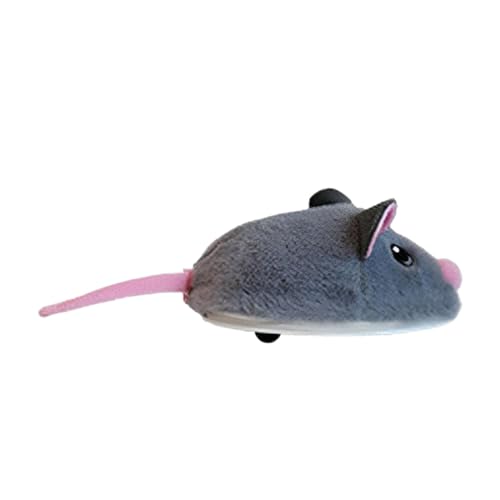 kowaku Automatische Maus Spielzeug Katze Plüsch Maus Spielzeug Teaser Haustier Spielzeug Langeweile Interaktive Maus Katze Spielzeug Katze Mäuse Spielzeug, grau kowaku Automatische Maus Spielzeug Katze Plüsch Maus Spielzeug Teaser Haustier Spielzeug Langeweile Interaktive Maus Katze Spielzeug Katze Mäuse Spielzeug, grau von kowaku