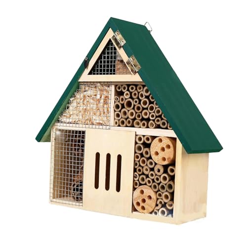 kowaku Bienenhotel, Schmetterlingshotel, Marienkäfer-Lebensraum, Biene für den Außenbereich, Zaun, Gartenbedarf kowaku Bienenhotel, Schmetterlingshotel, Marienkäfer-Lebensraum, Biene für den Außenbereich, Zaun, Gartenbedarf von kowaku