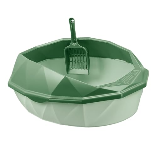 kowaku Elegante Katzen Toilette für Wählerische Fellnasen, Grün kowaku Elegante Katzen Toilette für Wählerische Fellnasen, Grün von kowaku