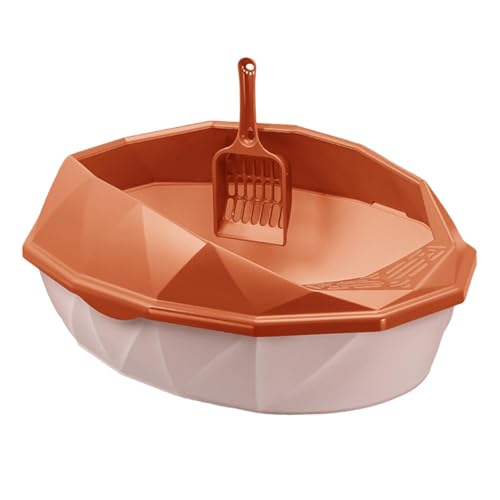 kowaku Elegante Katzen Toilette für Wählerische Fellnasen, Orange kowaku Elegante Katzen Toilette für Wählerische Fellnasen, Orange von kowaku