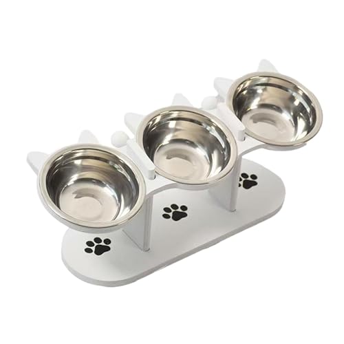 kowaku Erhöhte Katzenfutternäpfe, Tragbar, Gegen Erbrechen, für Kätzchen, von kowaku