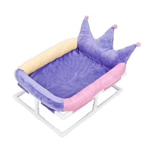 kowaku Erhöhtes Katzenbett, Katzenschlafbett, waschbar, weiche, rutschfeste Unterseite, Zwingerpolster, erhöhtes Katzenbett für Sofas, Böden, Betten im, violett kowaku Erhöhtes Katzenbett, Katzenschlafbett, waschbar, weiche, rutschfeste Unterseite, Zwingerpolster, erhöhtes Katzenbett für Sofas, Böden, Betten im, violett von kowaku