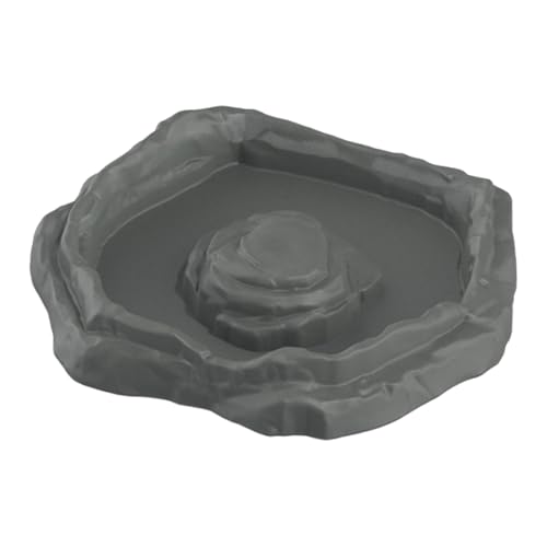 kowaku Futternapf für Reptilien Und Schildkröten, Eckschüssel für Terrarien, Gray S kowaku Futternapf für Reptilien Und Schildkröten, Eckschüssel für Terrarien, Gray S von kowaku