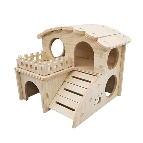 kowaku Hamsterhaus und Versteck, Rennmaushaus, Hütte, Hamsterversteck für Chinchillas, Ratten, kleine Haustiere und Mäusezwerghamster, 14cmx13cmx12.5cm kowaku Hamsterhaus und Versteck, Rennmaushaus, Hütte, Hamsterversteck für Chinchillas, Ratten, kleine Haustiere und Mäusezwerghamster, 14cmx13cmx12.5cm von kowaku